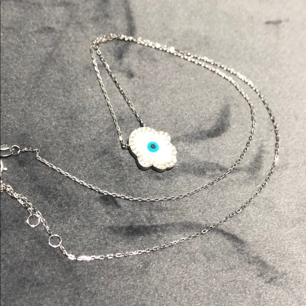 Silver necklace
